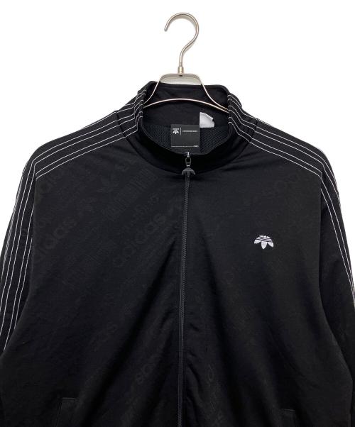 adidas（アディダス）adidas (アディダス) ALEXANDER WANG (アレキサンダー・ワン) トラックジャケット ブラック サイズ:Lの古着・服飾アイテム
