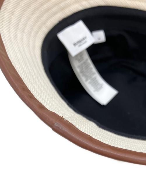 BURBERRY LONDON（バーバリーロンドン）BURBERRY LONDON (バーバリーロンドン) バケットハット アイボリーの古着・服飾アイテム