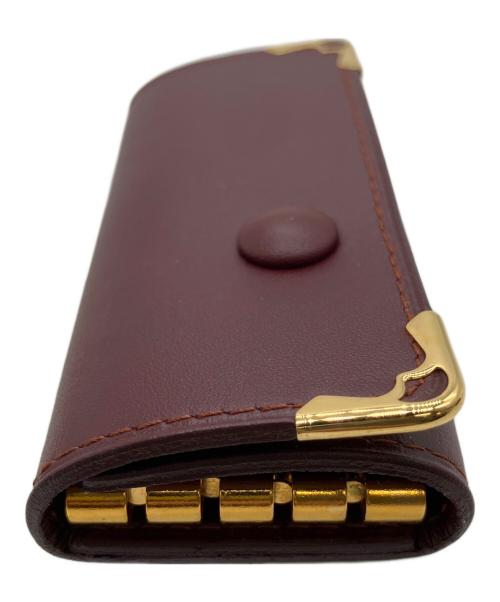 Cartier（カルティエ）Cartier (カルティエ) 4連キーケース ボルドーの古着・服飾アイテム