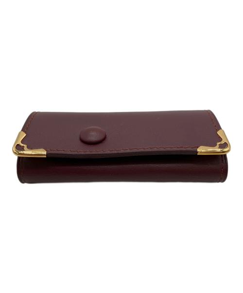 Cartier（カルティエ）Cartier (カルティエ) 4連キーケース ボルドーの古着・服飾アイテム