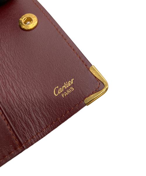 Cartier（カルティエ）Cartier (カルティエ) 4連キーケース ボルドーの古着・服飾アイテム