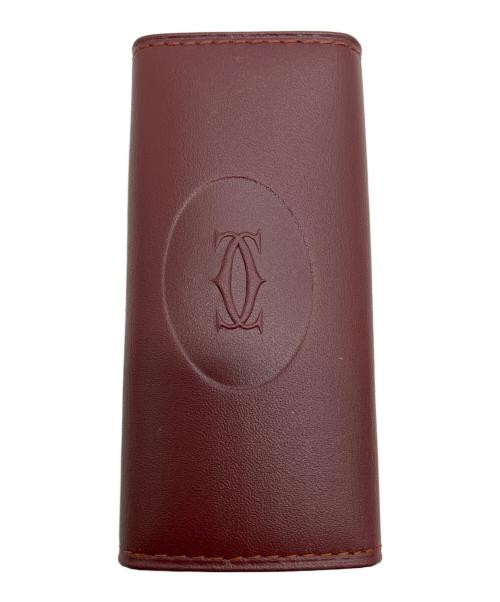 Cartier（カルティエ）Cartier (カルティエ) 4連キーケース ボルドーの古着・服飾アイテム