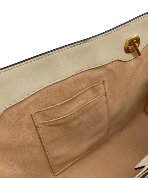 GUCCI（グッチ）GUCCI (グッチ) GGスプリーム パドロックチェーントートバッグ 角スレ・内部ヨゴレ有の古着・服飾アイテム