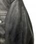 中古・古着 MAISON SPECIAL (メゾンスペシャル) Buffalo Leather Prime-Over 3rd Jacket ブラック サイズ:02：20000円