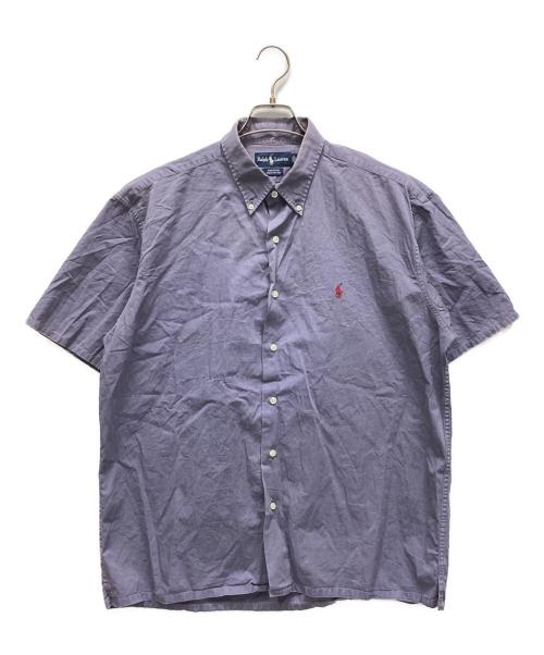 RALPH LAUREN（ラルフローレン）RALPH LAUREN (ラルフローレン) 半袖シャツ パープル サイズ:Lの古着・服飾アイテム