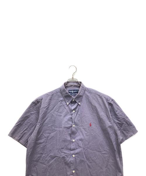 RALPH LAUREN（ラルフローレン）RALPH LAUREN (ラルフローレン) 半袖シャツ パープル サイズ:Lの古着・服飾アイテム