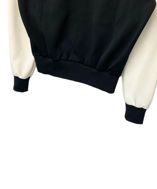 COMME des GARCONS（コムデギャルソン）COMME des GARCONS (コムデギャルソン) トラックジャケット ブラック×ホワイト サイズ:Sの古着・服飾アイテム