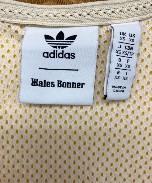 adidas（アディダス）adidas (アディダス) WALES BONNER (ウェールズボナー) トラックジャケット イエロー サイズ:XSの古着・服飾アイテム