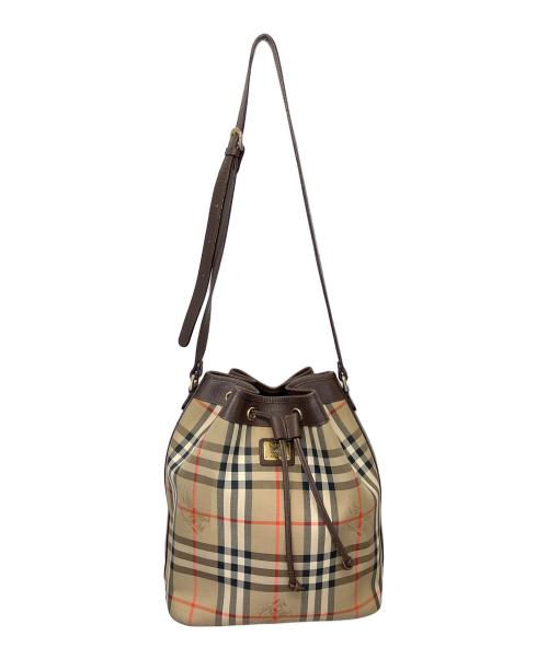 Burberry's（バーバリーズ）Burberry's (バーバリー) ショルダーバッグ ベージュの古着・服飾アイテム