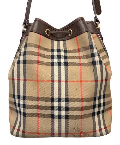 Burberry's（バーバリーズ）Burberry's (バーバリー) ショルダーバッグ ベージュの古着・服飾アイテム