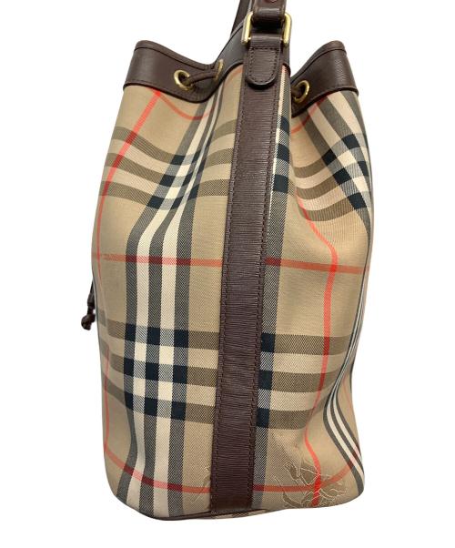 Burberry's（バーバリーズ）Burberry's (バーバリー) ショルダーバッグ ベージュの古着・服飾アイテム