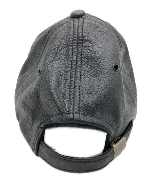 HARLEY-DAVIDSON（ハーレーダビッドソン）HARLEY-DAVIDSON (ハーレーダビッドソン) レザーキャップ　99464-06V ブラックの古着・服飾アイテム