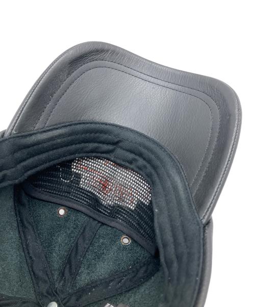 HARLEY-DAVIDSON（ハーレーダビッドソン）HARLEY-DAVIDSON (ハーレーダビッドソン) レザーキャップ　99464-06V ブラックの古着・服飾アイテム