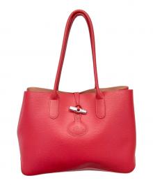 LONGCHAMP（ロンシャン）の古着「ロゾ トートバッグ」｜ピンク