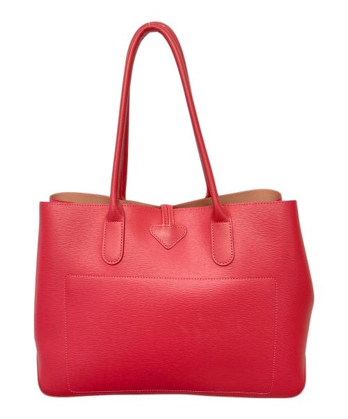 LONGCHAMP（ロンシャン）LONGCHAMP (ロンシャン) ロゾ トートバッグ ピンクの古着・服飾アイテム