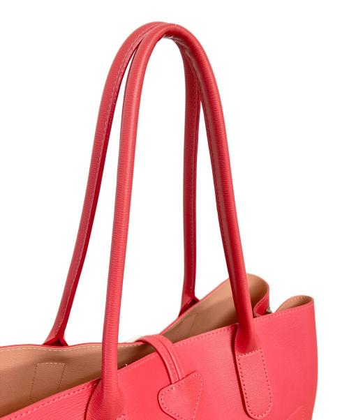 LONGCHAMP（ロンシャン）LONGCHAMP (ロンシャン) ロゾ トートバッグ ピンクの古着・服飾アイテム