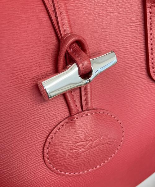 LONGCHAMP（ロンシャン）LONGCHAMP (ロンシャン) ロゾ トートバッグ ピンクの古着・服飾アイテム