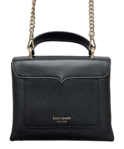Kate Spade（ケイトスペード）Kate Spade (ケイトスペード) チェーンショルダーバッグ ブラックの古着・服飾アイテム