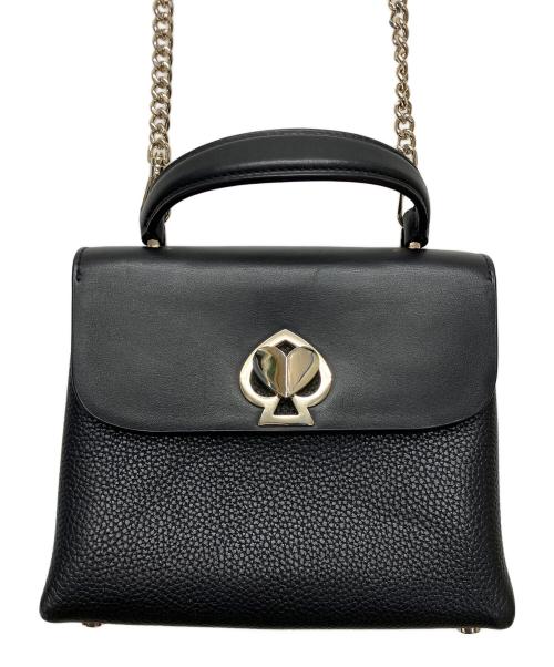 Kate Spade（ケイトスペード）Kate Spade (ケイトスペード) チェーンショルダーバッグ ブラックの古着・服飾アイテム