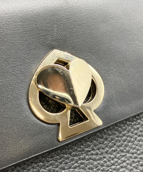 Kate Spade（ケイトスペード）Kate Spade (ケイトスペード) チェーンショルダーバッグ ブラックの古着・服飾アイテム