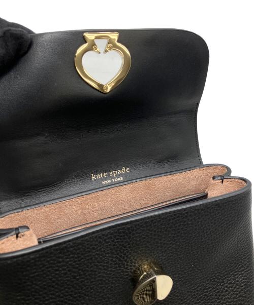 Kate Spade（ケイトスペード）Kate Spade (ケイトスペード) チェーンショルダーバッグ ブラックの古着・服飾アイテム