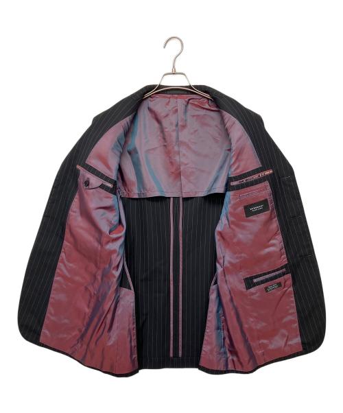 BURBERRY BLACK LABEL（バーバリーブラックレーベル）BURBERRY BLACK LABEL (バーバリーブラックレーベル) セットアップスーツ ブラック サイズ:42Rの古着・服飾アイテム