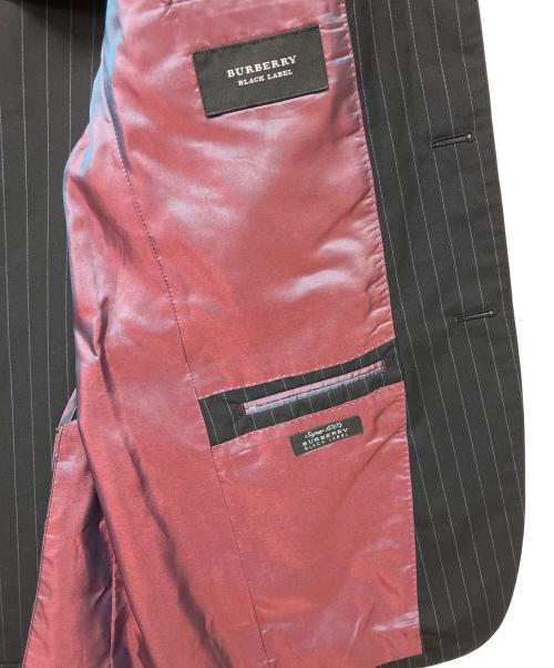 BURBERRY BLACK LABEL（バーバリーブラックレーベル）BURBERRY BLACK LABEL (バーバリーブラックレーベル) セットアップスーツ ブラック サイズ:42Rの古着・服飾アイテム