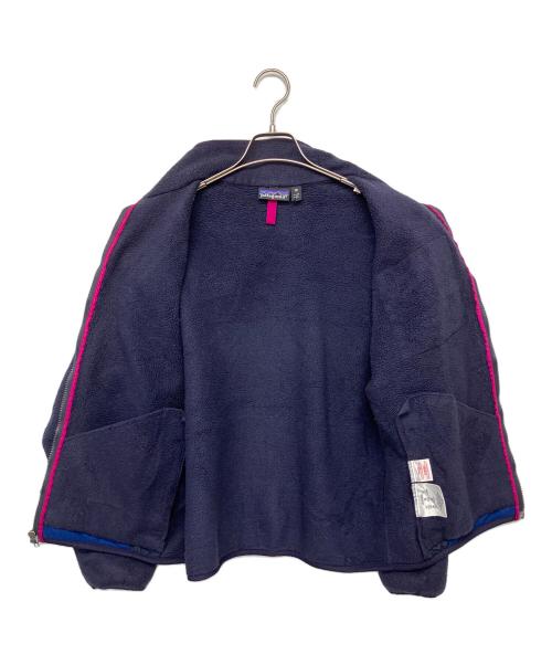 Patagonia（パタゴニア）Patagonia (パタゴニア) ボアジャケット USA製 91年製 パープル サイズ:12の古着・服飾アイテム