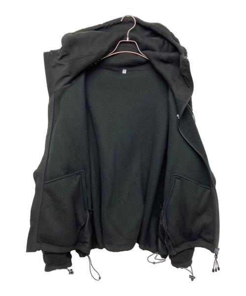 ALOUND（アラウンド）ALOUND (アラウンド) VENTILATION FLEECE JACKET フリースジャケット ブラック サイズ:Mの古着・服飾アイテム