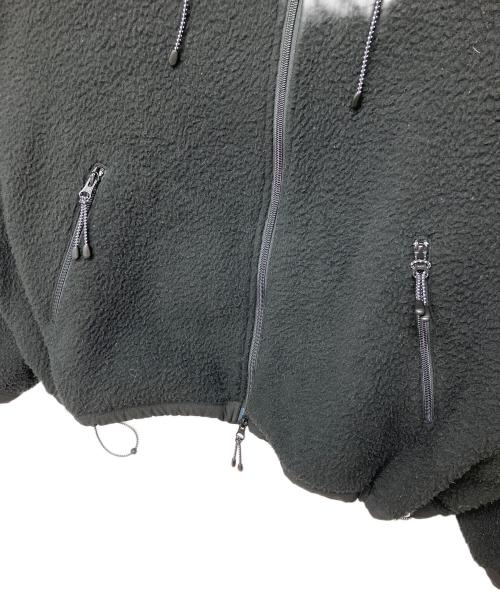 ALOUND（アラウンド）ALOUND (アラウンド) VENTILATION FLEECE JACKET フリースジャケット ブラック サイズ:Mの古着・服飾アイテム