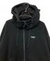 ALOUND (アラウンド) VENTILATION FLEECE JACKET フリースジャケット ブラック サイズ:M：18000円