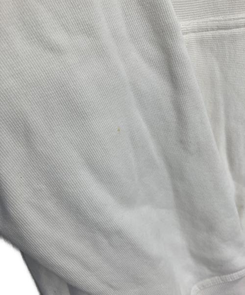 stussy（ステューシー）stussy (ステューシー) プルオーバーパーカー ホワイト サイズ:Lの古着・服飾アイテム