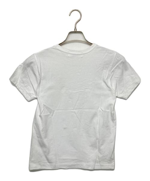 PLAY COMME des GARCONS（プレイコムデギャルソン）PLAY COMME des GARCONS (プレイコムデギャルソン) 半袖カットソー ホワイト サイズ:Mの古着・服飾アイテム
