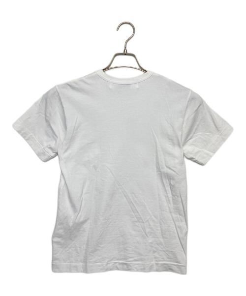 PLAY COMME des GARCONS（プレイコムデギャルソン）PLAY COMME des GARCONS (プレイコムデギャルソン) 半袖カットソー ホワイト サイズ:XSの古着・服飾アイテム