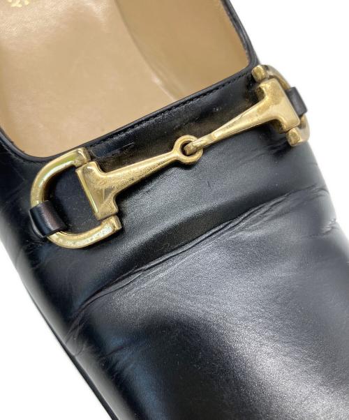 GUCCI（グッチ）GUCCI (グッチ) ホースビットパンプス ブラック サイズ:36 1/2の古着・服飾アイテム