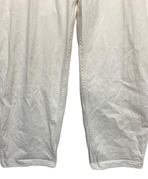 KAPTAIN SUNSHINE（キャプテンサンシャイン）KAPTAIN SUNSHINE (キャプテンサンシャイン) Backleback Baker Pants ホワイト サイズ: 106cm (W42)の古着・服飾アイテム