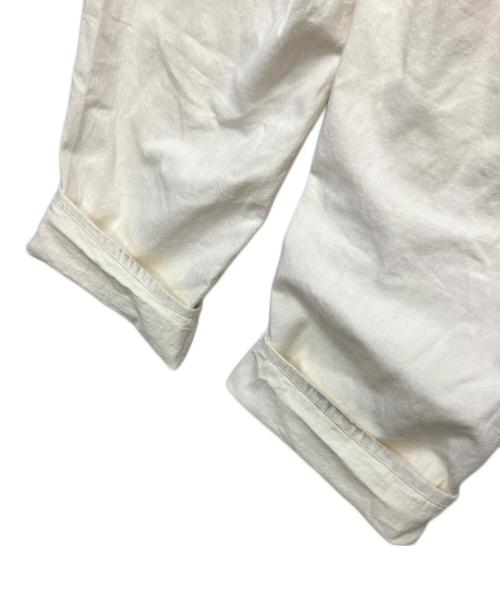 KAPTAIN SUNSHINE（キャプテンサンシャイン）KAPTAIN SUNSHINE (キャプテンサンシャイン) Backleback Baker Pants ホワイト サイズ: 106cm (W42)の古着・服飾アイテム