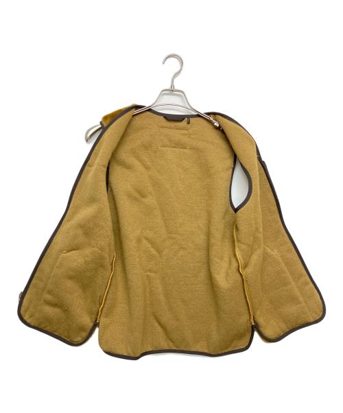Barbour（バブアー）Barbour (バブアー) フロントジップ ファー ライナー ベスト ブラウン サイズ:34の古着・服飾アイテム