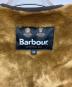 中古・古着 Barbour (バブアー) フロントジップ ファー ライナー ベスト ブラウン サイズ:34：12000円