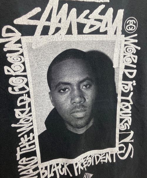 stussy（ステューシー）stussy (ステューシー) NEXUSVII (ネクサスセブン) 半袖Tシャツ ナズ ブラック サイズ:Sの古着・服飾アイテム