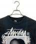 stussy (ステューシー) NEXUSVII (ネクサスセブン) 半袖Tシャツ ナズ ブラック サイズ:S：25000円