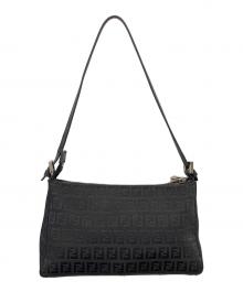 FENDI（フェンディ）の古着「ズッキーノ　ハンドポーチ」｜ブラック