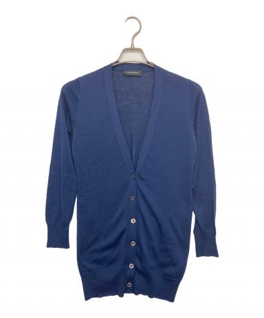 1363【新品タグ付】ユナイテッドアローズ コットンシルクカーディガンネイビー UNITED ARROWS - 1363【新品タグ付】ユナイテッドアローズ コットン