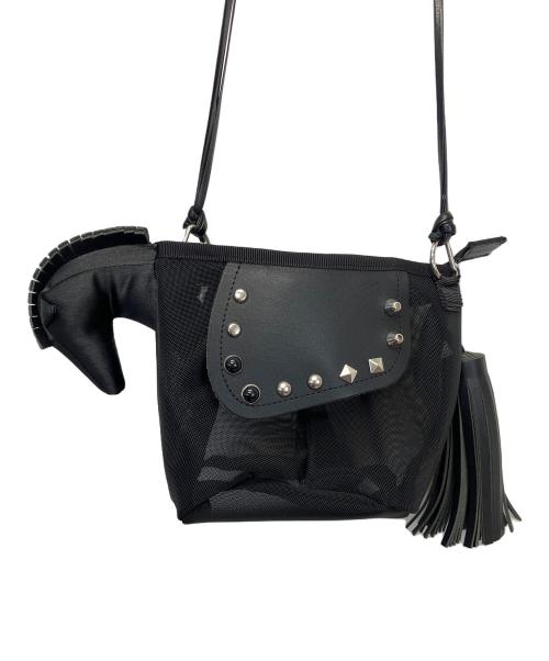 LUDLOW（ラドロー）LUDLOW (ラドロー) ホースポシェット ブラックの古着・服飾アイテム
