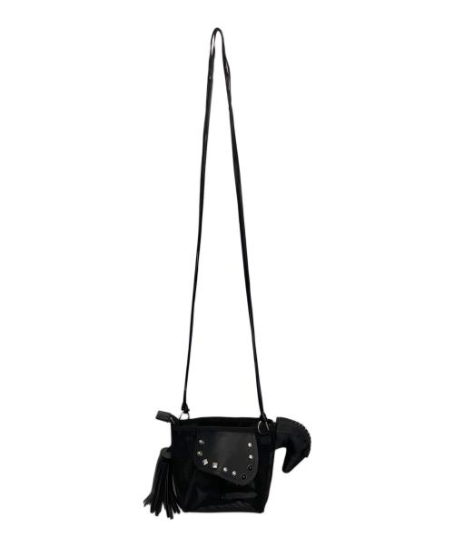 LUDLOW（ラドロー）LUDLOW (ラドロー) ホースポシェット ブラックの古着・服飾アイテム