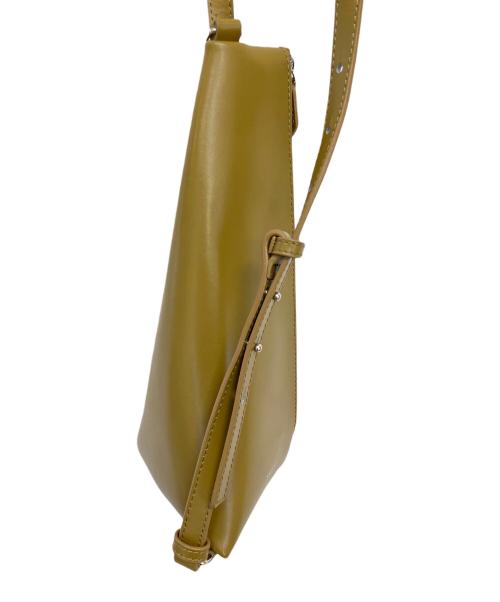 YAHKI（ヤーキ）YAHKI (ヤーキ) TRIANGLE SHOULDER BAG ブラウンの古着・服飾アイテム