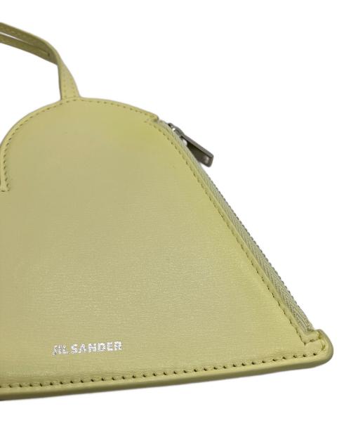 JIL SANDER（ジルサンダー）JIL SANDER (ジルサンダー) ハート形コインケース イエローの古着・服飾アイテム