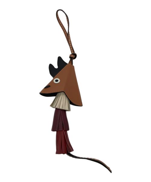 LOEWE（ロエベ）LOEWE (ロエベ) ドラゴンチャーム ブラウンの古着・服飾アイテム