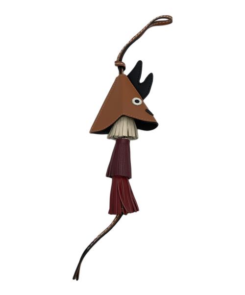LOEWE（ロエベ）LOEWE (ロエベ) ドラゴンチャーム ブラウンの古着・服飾アイテム