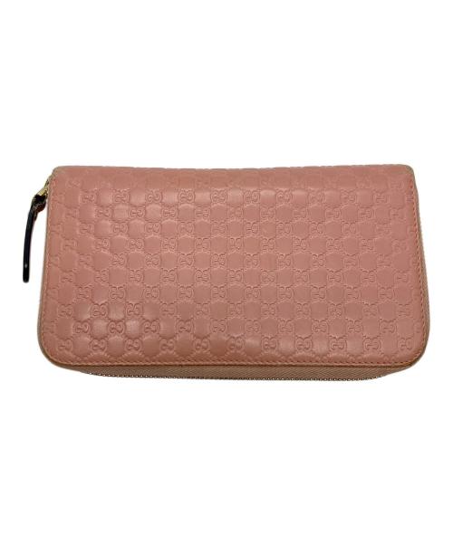 GUCCI（グッチ）GUCCI (グッチ) 長財布 ピンクの古着・服飾アイテム